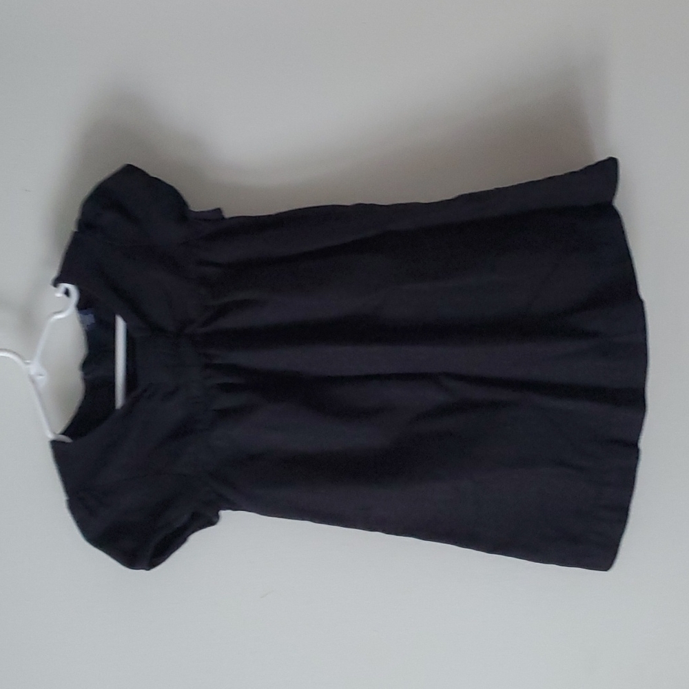 Baby Gap, black, cotton, short sleeve, dress, size 4
